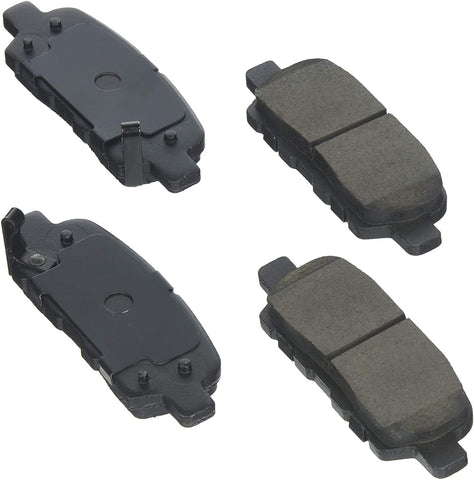 Brake Pads,ECCPP 4pcs Rear Ceramic Disc Brake Pads Kits for Infiniti EX35/EX37/FX3/FX37/FX45/G25/G35/M35/M37/M45/M56/Q50/Q70/QX50/QX60/QX70, 350Z/370Z/Altima/Juke/Leaf/Maxima/Quest/Rogue/Sentra