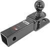 GoTow GT-10008 ATV UTV 3 In 1 Ball Mount Hitch W/ Hitch Pin Fits 2-inch Receiver Class III 6000lb 2-inch Ball
