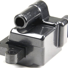 ENA 8 Square Ignition Coil with 8pc Ignition Wire Set Tune Up Kit compatible with Chevrolet GMC Cadillac Escalade Silverado Sierra 1500 2500 3500 Hummer H2 2000-2007 UF271