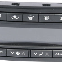 ACDelco 15-73018 GM Original Equipment Heating and Air Conditioning Control Panel with Rear Window Defogger Switch