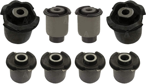 AUTOACER - 8 Piece Front Upper & Lower Control Arm Bushing Kit - Compatible with Land Range Rover Sport 2005-2013