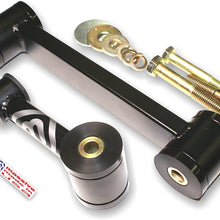 6 Color choices - USA MADE - Massive Motor Engine Mounts 2 pc Set Compatible w/Dodge NEON SRT 4 Turbo Solid Upper Lower 2.4 03-05 PT Cruiser Turbo GT (Super Gloss Black)
