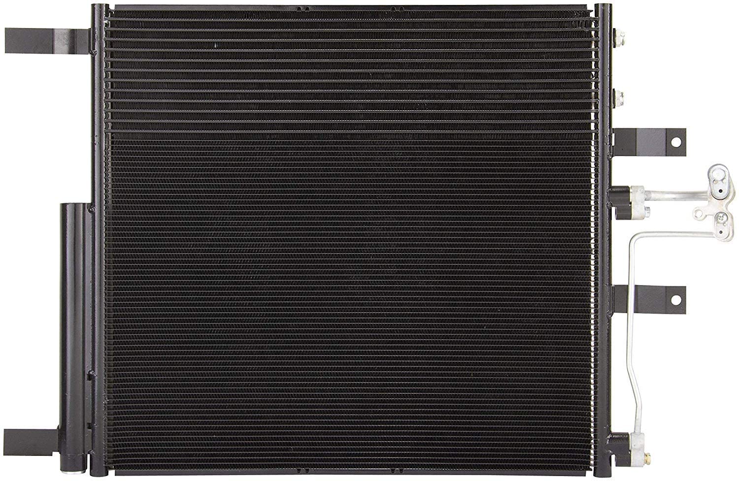 APDTY 3878 A/C Condenser & Auto Transmission Oil Cooler Assembly Fits 09-11 Dodge Ram 1500 2500 3500 W/ 3.7L 4.7L or 5.7L Gas Engine & 11-15 Ram 1500,2500,3500 V8 Engines Only (Replaces 68092725AA)