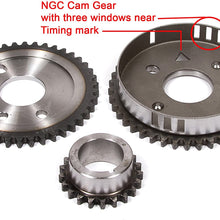 Evergreen TK5028HWPT Compatible With 02-06 Chrysler Dodge 2.7L EER V6 Timing Chain Kit Water Pump (NGC Cam Gear)
