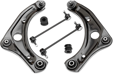 Control Arm Sway Bar Link Bushing Front Suspension Kit for Nissan Versa (2014-2018)