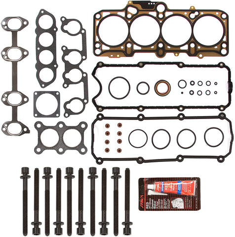 Evergreen HSHB9020 Cylinder Head Gasket Set Head Bolt