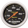 AUTO METER 5403 Pro-Comp Liquid-Filled Mechanical Blower Pressure Gauge,2.625 in.