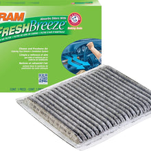 FRAM Fresh Breeze Cabin Air Filter Replacement for Car Passenger Compartment w/ Arm and Hammer Baking Soda, Easy Install, CF11182 for Select Acura and Honda Vehicles