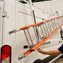 Prime Design HRR3 Ergo Ladder Rack Double Rotation fits RAM ProMaster (with Added Middle Crossbar)