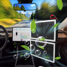 TZUTOGETHER Tesla Model 3 Model Y Air Filter HEPA Replacements 2 Pack with Pm2.5 Activated Carbon Three-Layer Purifier Suitable for All Tesla Model 3 from 2017-2021 (3-Layer Filter)