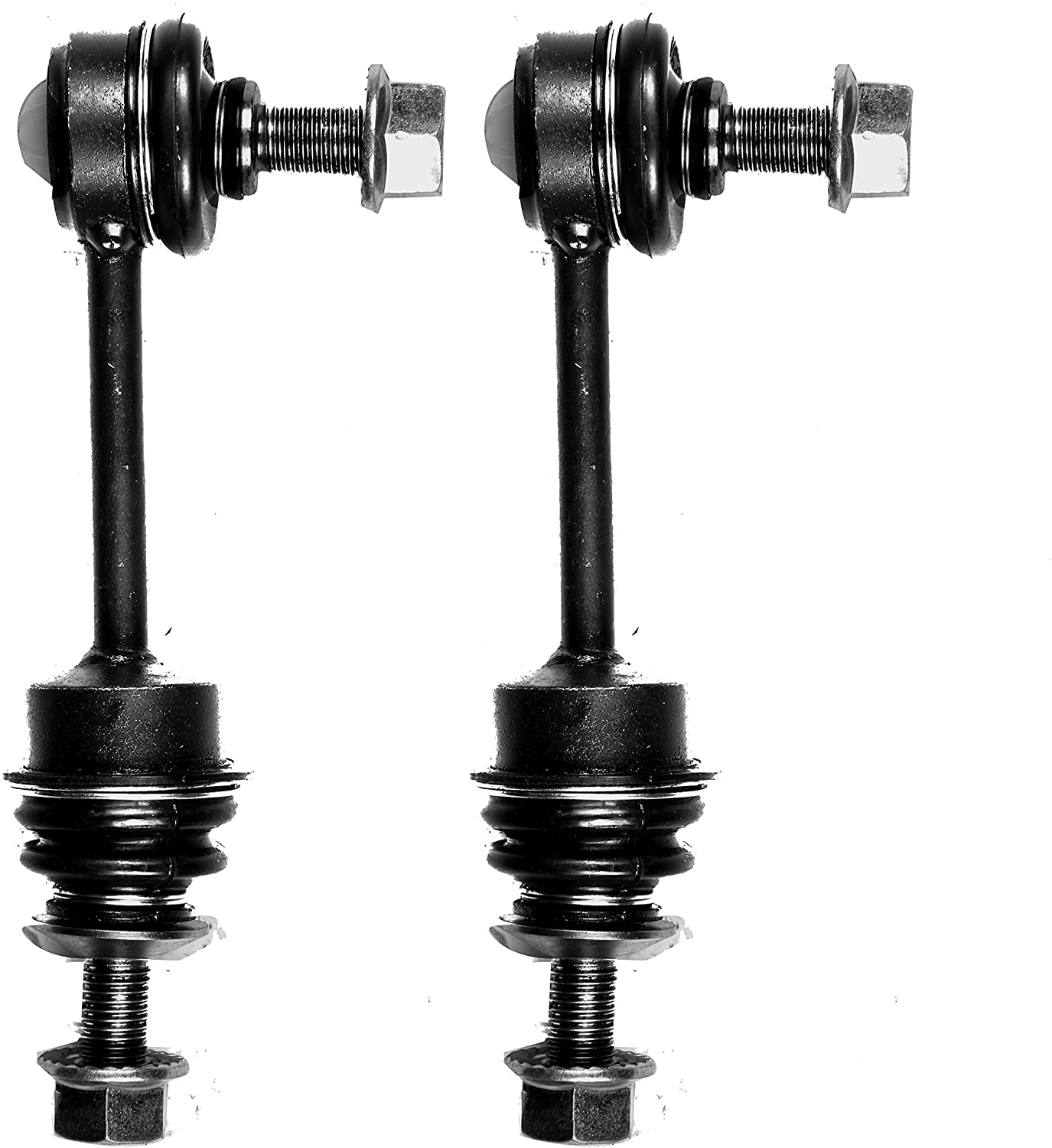 INEEDUP NEW Pair Set of Rear Stabilizer/Sway Bar End Link Compatible fit for 04 05 06 07 08 09 10 11 12 13 14 for BMW 525i 528i 530i 535i 545i 550i 645Ci 650i X5 X6