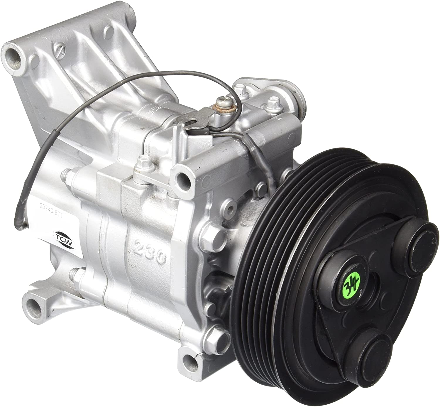 TCW 25740.6T1 A/C Compressor and Clutch (Tested Select)