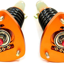 Yonaka Compatible with Honda Accord 2013-2017 Spec 2 Full Coilovers Suspension Shocks Springs Struts