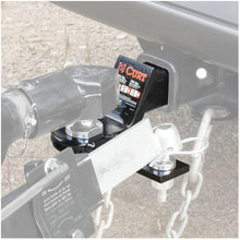 CURT 45820 Anti Sway Trailer Hitch Ball Mount, Fits 2-Inch Receiver, 7,500 lbs, 1-Inch and 5/8-Inch Holes, 2-In Drop