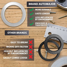 15pcs Oil Drain Plug Crush Washer Gasket Seal – 14mm Replacement for Hyundai/Kia - OEM 21513-23001 Fits Most Popular Models 2001-2022 by AUTOMAJOR