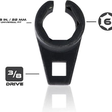 8MILELAKE 3/8 inches Drive by 7/8 inches (22 mm) Offset Oxygen Sensor Socket