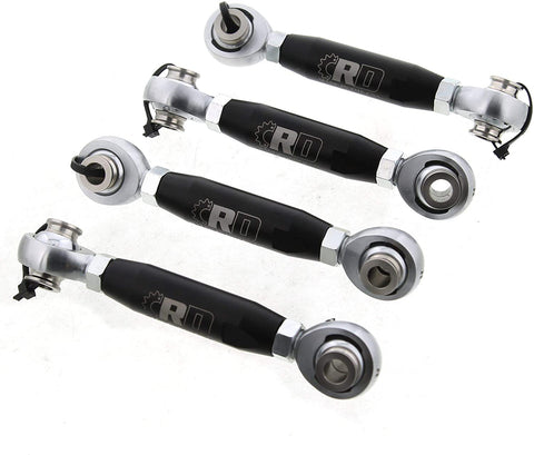 Sway Bar Links fit Polaris RZR XP 1000 Turbo S 2018-2020 Front & Rear Flat Black