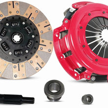 Clutch Kit Compatible With Mustang Gt Lx Cobra Svt 1986-2000 4.6L V8 GAS DOHC 4.6L V8 GAS SOHC 5.0L V8 GAS OHV Naturally Aspirated (Dual Facing Stage 3; 07-042R2600)