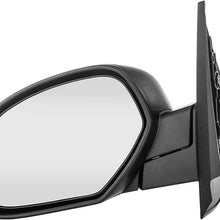 Dependable Direct Left Driver Side Textured Non-Heated Manual Folding Manual Operating Mirror for 07-13 Chevy Silverado. 2008-2014 GMC Sierra - Parts Link #: GM1320332