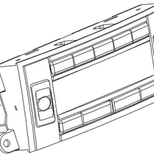ACDelco 15-73169 GM Original Equipment Heating and Air Conditioning Control Panel with Rear Window Defogger Switch