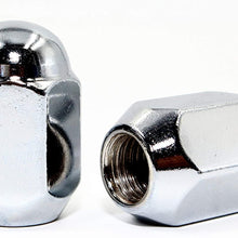 Set of 20 Veritek 12x1.5mm 3/4 19mm Hex Chrome Dome Top Acorn Lug Nuts 1.40" Conical Seat for Factory or Aftermarket Custom Wheels