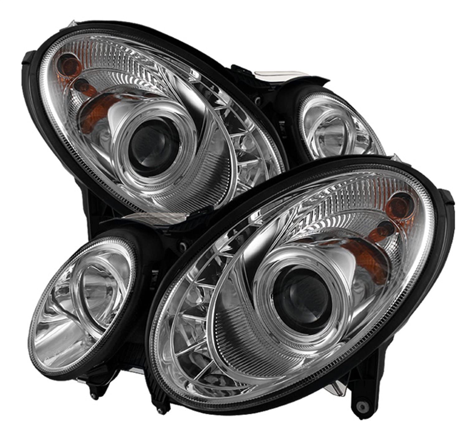 Spyder Auto 5029355 Projector Style Headlights Chrome/Clear