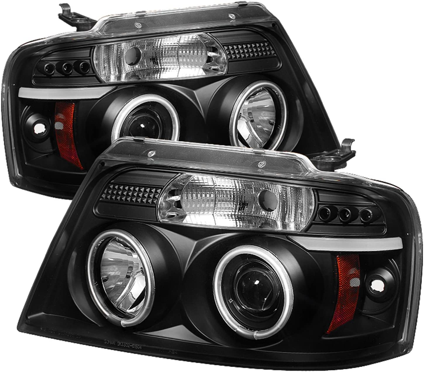 Spyder Auto 444-FF15004-CCFL-G2-BK Projector Headlight