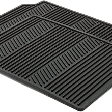 GM Accessories 22793575 Rear All-Weather Floor Mats in Black