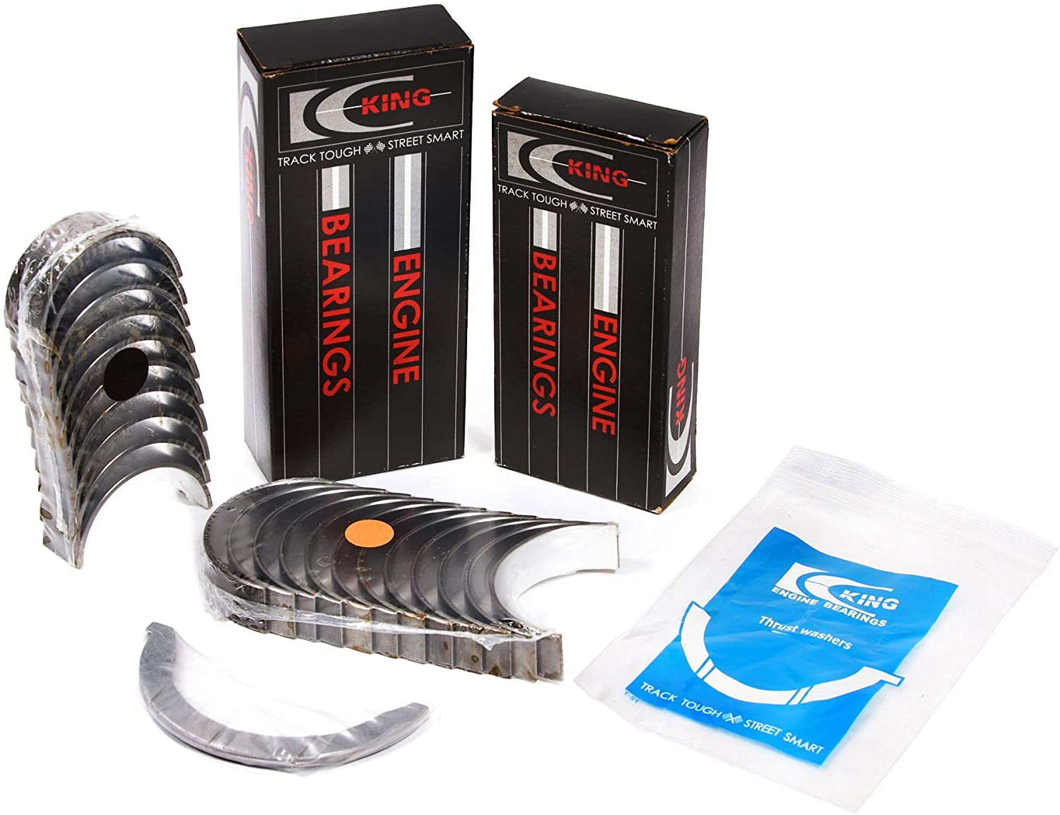 Evergreen MRB1957-4/0/0 Compatible With 01-05 Honda Civic EX DX LX HX V-TEC 1.7L D17A1 D17A2 D17A6 Crankshaft Main Bearings Connecting Rod Bearings (Standard Size) (Main Standard | Rod Standard)