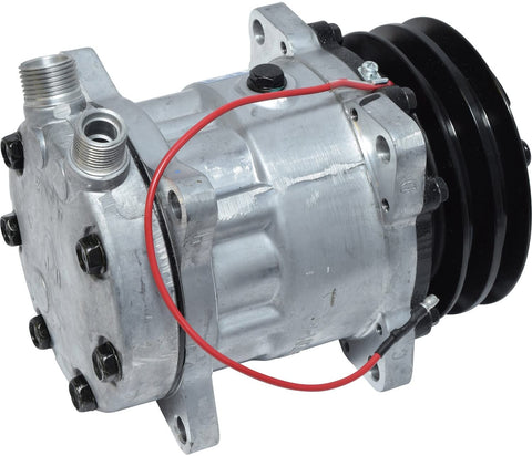 A/C Compressor SD7H13 fits New Holland C175 Skid Steer, C175, L175 Skid Steer, L175, T2310, T2320, T2410, T2420, TC40 QR