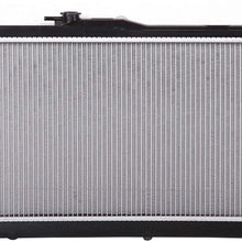 Lynol Cooling System Complete Aluminum Radiator Direct Replacement Compatible With 1992-1996 Honda Prelude 1990-1993 Accord 2DR 4DR 5DR 4 Cylinder 2.2L