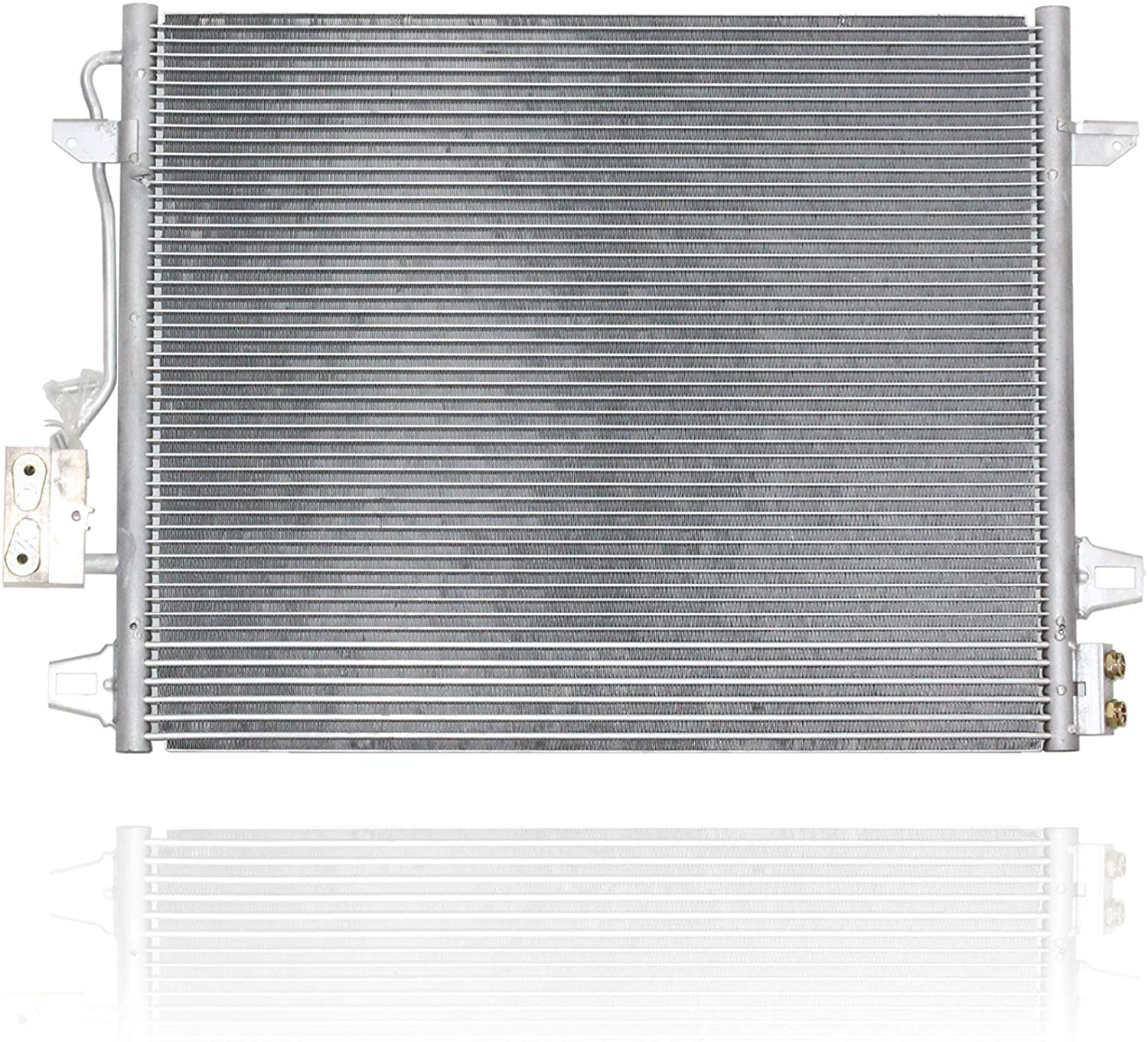 A/C Condenser - Pacific Best Inc For/Fit 3682 Jeep Grand Caravan Town & Country Grand Caravan Volkswagen Routan w/Transmission Oil Cooler
