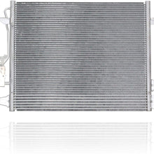 A/C Condenser - Pacific Best Inc For/Fit 3682 Jeep Grand Caravan Town & Country Grand Caravan Volkswagen Routan w/Transmission Oil Cooler