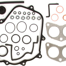 Evergreen FSHBIEV9009 Full Gasket Set Head Bolts Intake Exhaust Valves Compatible With 99-03 Subaru Impreza Legacy Forester Outback 2.5 EJ25 SOHC