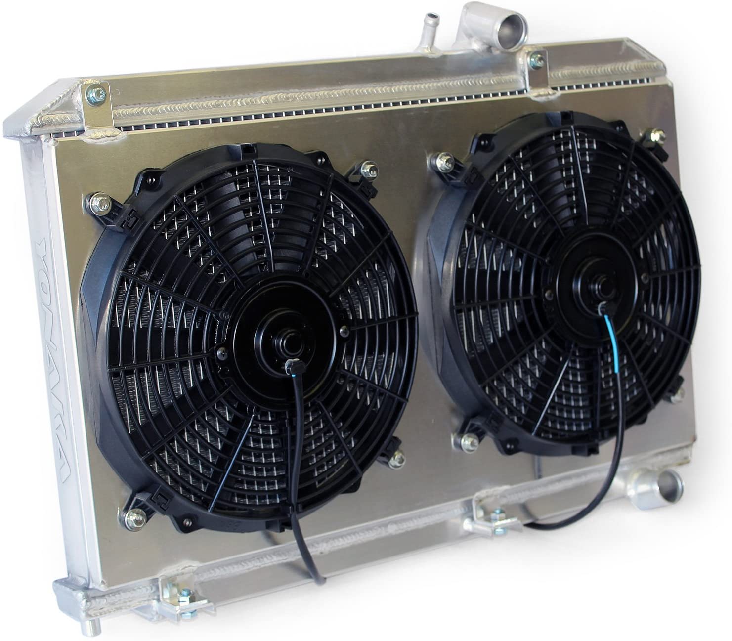 Yonaka 2004-2008 Mazda RX-8 Dual Core Lightweight Performance Aluminum Radiator w/Fans & Shrould Kit