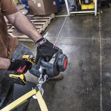 WARN 101570 Handheld Portable Drill Winch with 40 Foot Steel Wire Rope: 750 lb Pulling Capacity