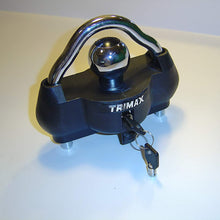 Trimax UMAX100 Premium Universal 'Solid Hardened Steel' Trailer Lock (fits All couplers)