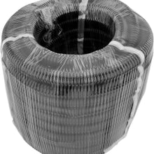 GS Power 1/4" | 50ft Split Loom Tube Polyethylene PE High Temperature Automotive, Marine, Industrial Electrical Wire & Cable Conduit (Available in: 1/4, 3/8, 1/2 & 3/4 inch)