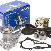 Evergreen TBK215WPA Compatible With 93-98 Toyota Supra TURBO L6 3.0 2JZGTE Timing Belt Kit AISIN Water Pump