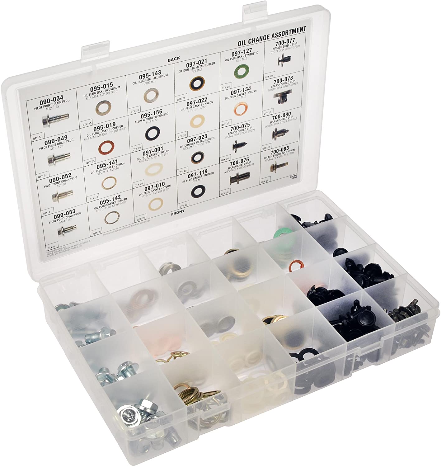 Dorman 030-545 Oil Change Assortment Tech Tray - 450 Piece