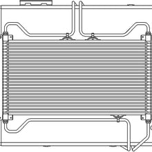 ACDelco 15-63240 GM Original Equipment Air Conditioning Condenser