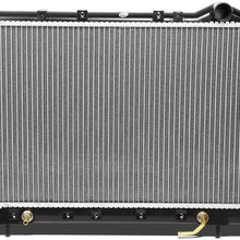DNA Motoring OEM-RA-2023 2023 Factory Style Aluminum Core Cooling Radiator Replacement