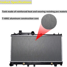 WFLNHB Radiator 2777 Replacement for 2005-2015 Subaru Legacy Impreza Outback Forester 2.0L 2.5L CU2777 13092 CU13092 Q13092