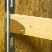 ABN E Track Wood Beam Socket Fittings - 4 Pack Wood Beam Brackets E Track Accessories Cargo Storage Lumber Bracket