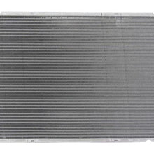 Rareelectrical NEW RADIATOR ASSEMBLY COMPATIBLE WITH CHEVROLET 05-12 SILVERADO 1500 4.3L V6 262 21651 RA10041 21651 2298 RA10041 15841572 2785