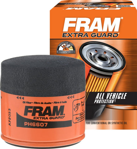 FRAM Tough Guard TG6607, 15K Mile Change Interval Spin-On Oil Filter