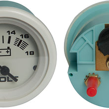 SeaStar 68388P Sierra International Arctic 6-Gauge Set Includes Fuel, Engine Oil Pressure, Speed, Tach & Water Temp Gauges