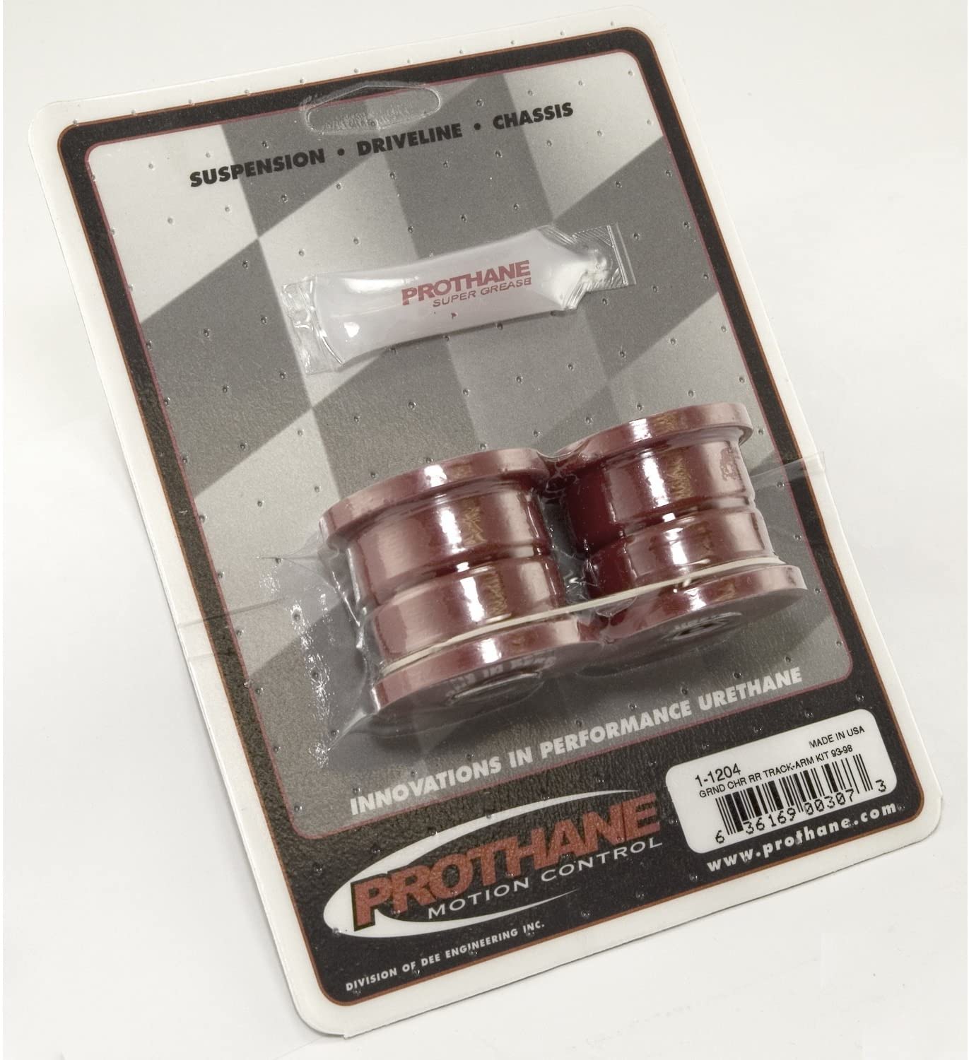 Rugged Ridge 18368.03 Red Rear Track Bar Bushing