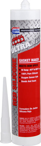 Cyclo - Ultraweld Rtv Red Silicone Cartridge