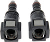 Dorman 800-188 Quick Connector 5/16 in. Steel to 6mm Nylon 180 with O-Ring, 2 Pack